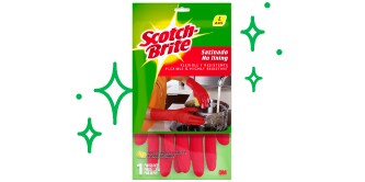Producto Guantes de Cocina rojos Scotch-Brite 
